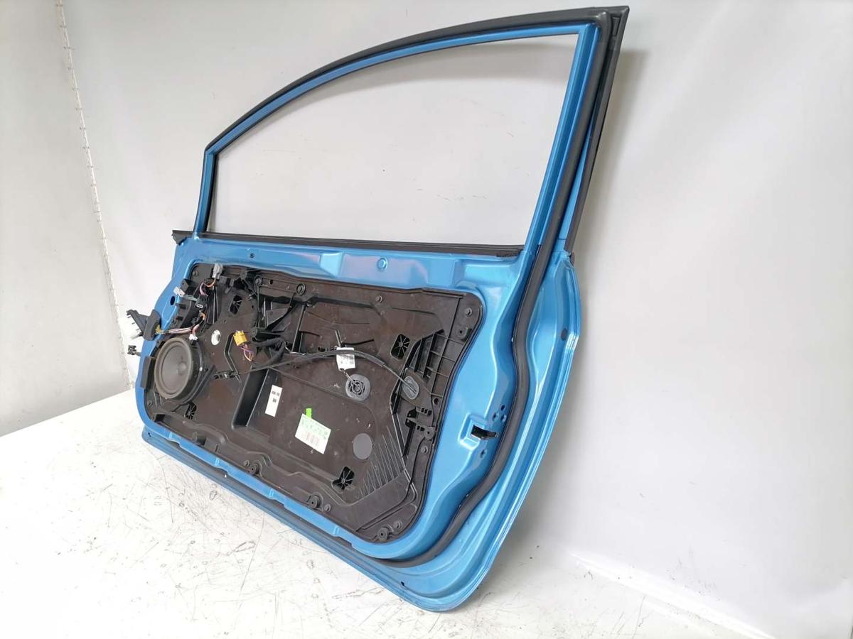 Ford Fiesta JA8 original Tür vorn rechts Vision Blau 3-Türer Bj.2010
